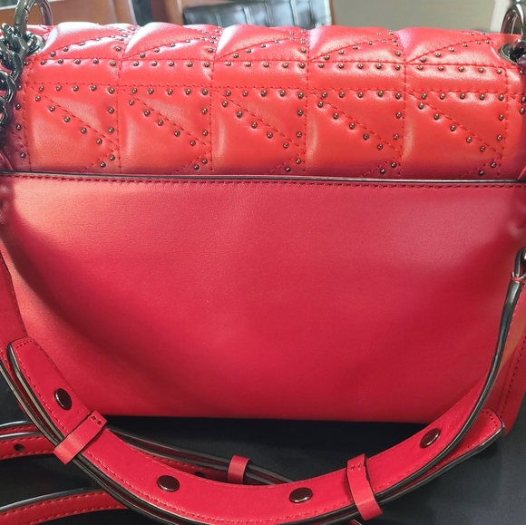 Karl Lagerfeld Rosewood Kuilted studs handbag - Picture 6 of 16